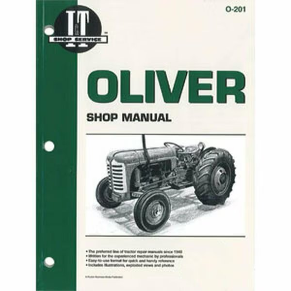 I&T Shop Manual 66, 77, 88,660,770,880,950,990, fot Oliver, Aftermarket, Mfr#: MAR60-0036